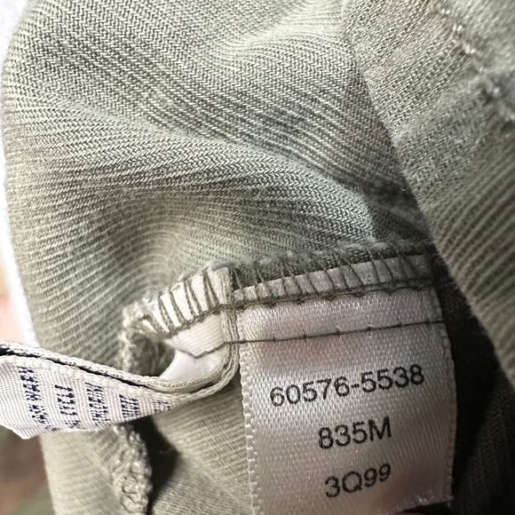 Levi's Shirt Mens XL Button Up Two Horse Brand Army Green Long Sleeves Collared - Picture 6 of 8